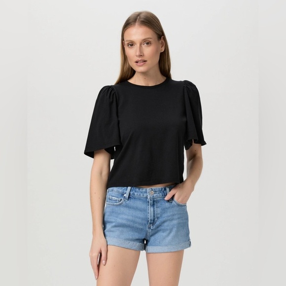 ✨ Paige Jimmy Jimmy Cuffed Denim Shorts – Size 30 EUC ✨ - Picture 2 of 8